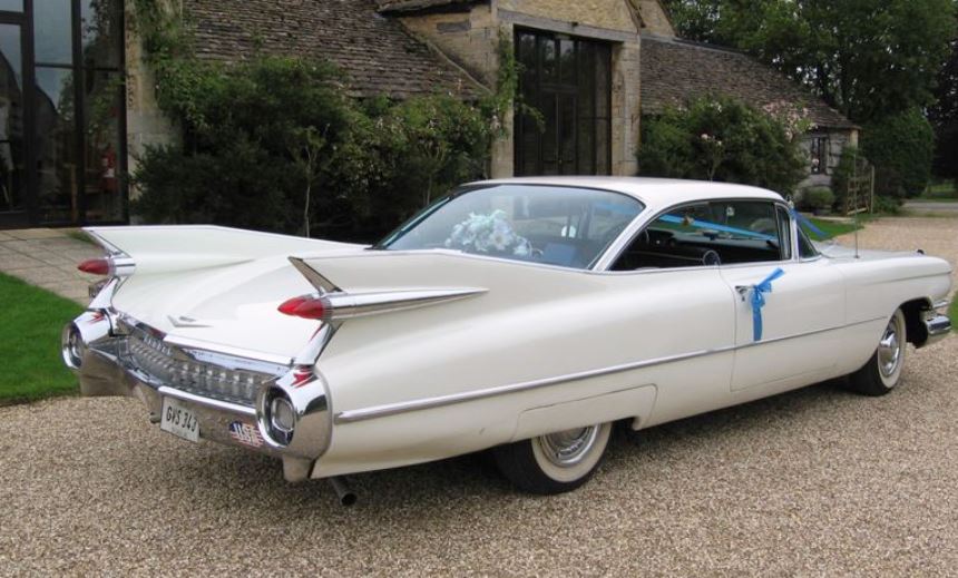 Classic Cadillac American Wedding Car Hire In Bristol And Bath